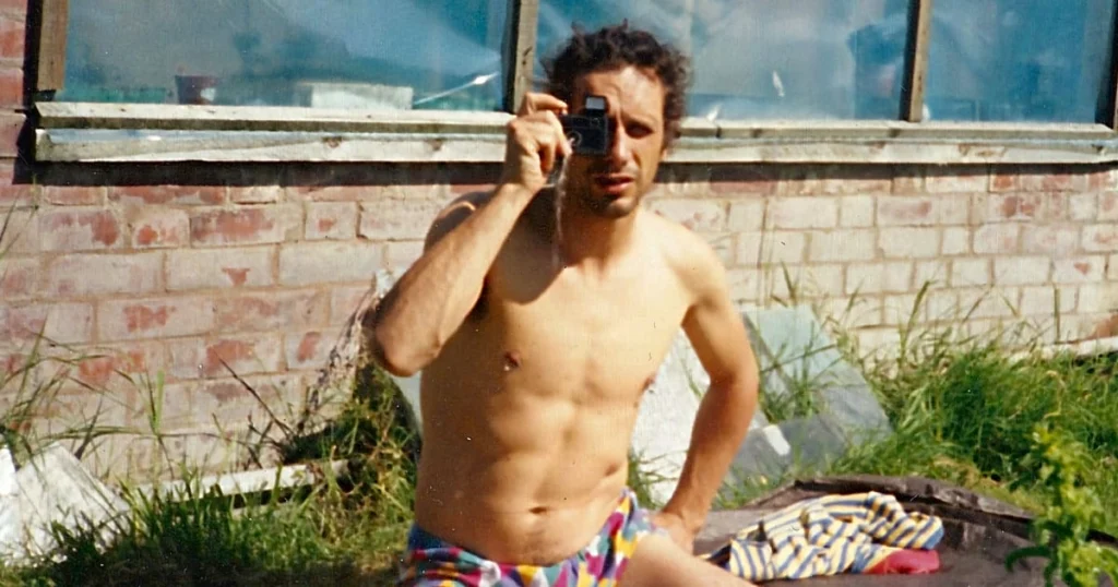 Malcolm Manning in Shropshire in 1992. Photo by Mark Lusted